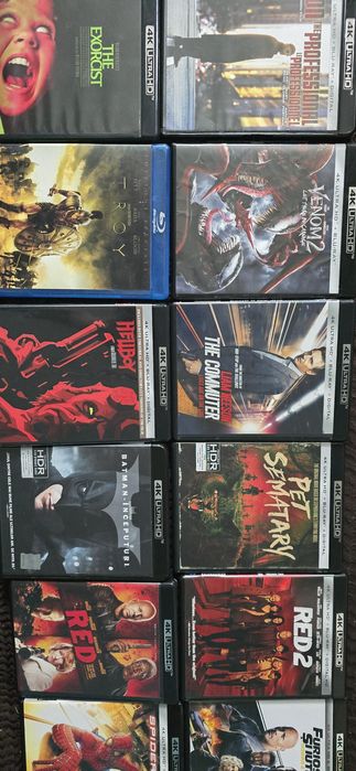 Filme blu-ray steelbook și 4k