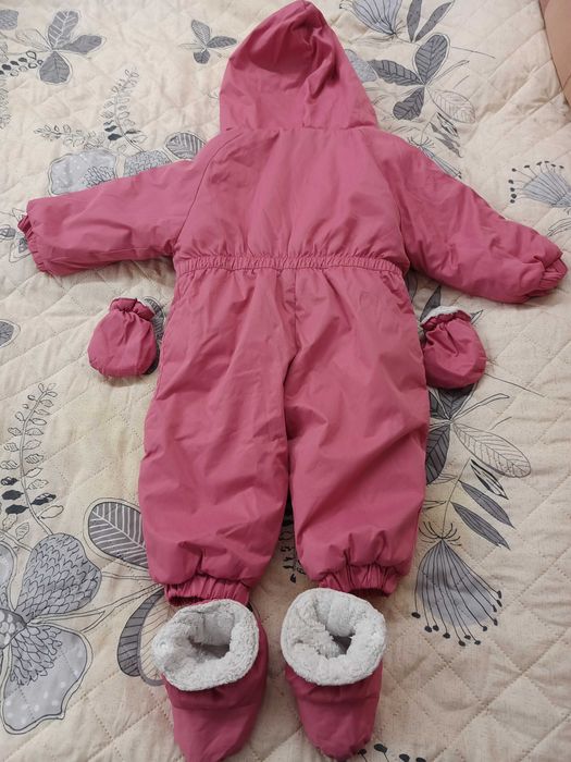 Зимен космонавт за момиченце на 9-12 м