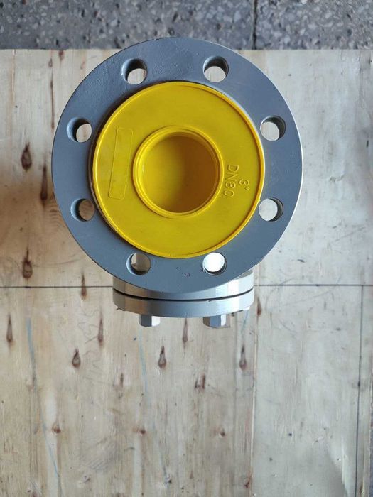 Клапан обратный стальной поворотный фланцевый DN80 PN25