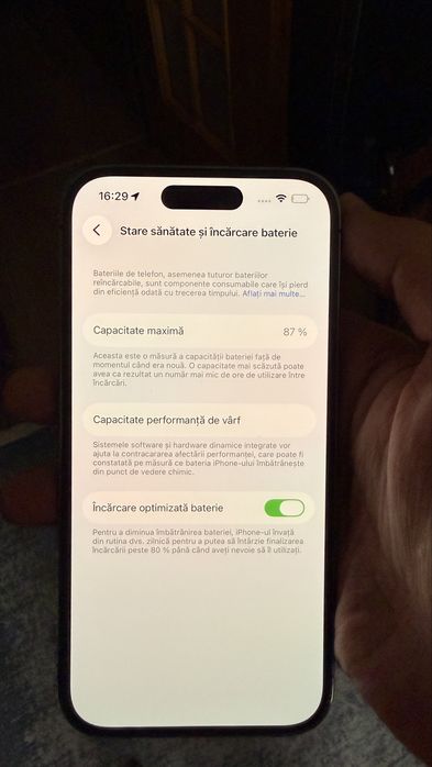 iPhone 14 Pro 256GB, Deep Purple - impecabil, full box