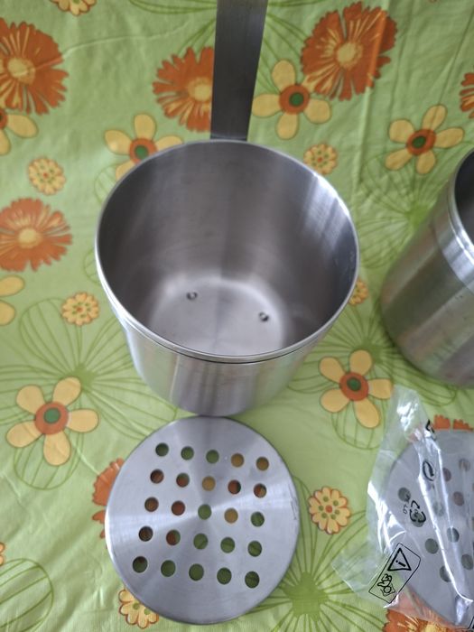 Set 2 recipiente inox