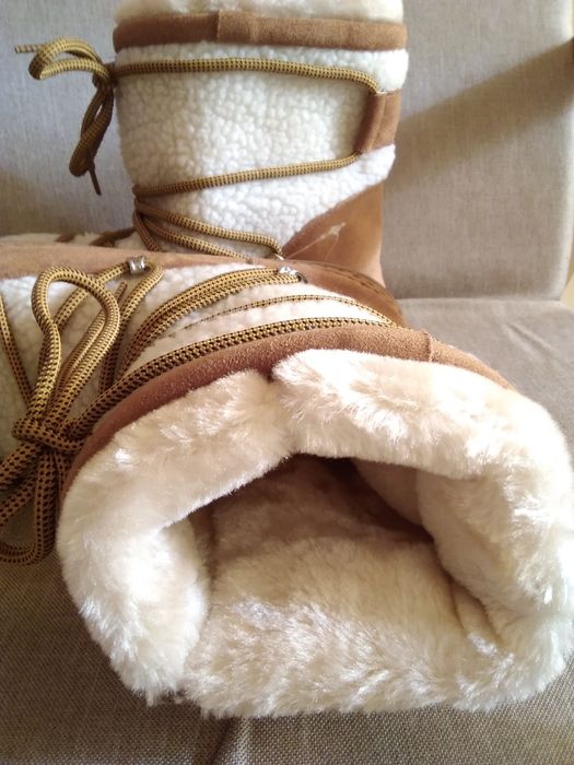 Нови дамски топли ботуши с етикет-38 размер