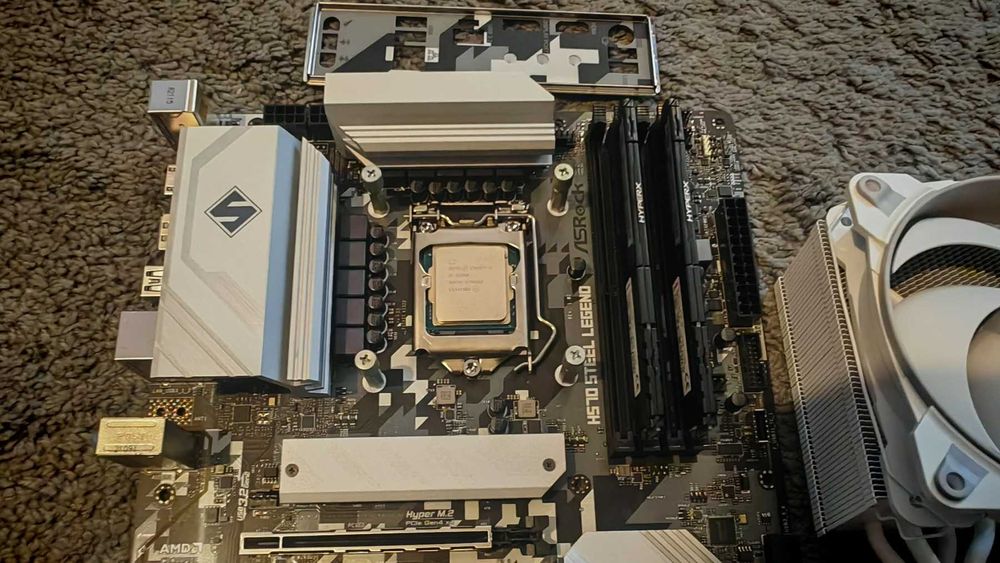 ASRock H570 Steel Legend + Intel I5-11500, 6 cores + 16GB РАМ