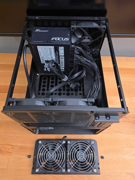 Kit NAS / Home Server Jonsbo N3 [Seasonic SPX-650 + Noctua NH-U9S + Noctua Fan Setup]