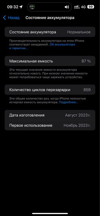 Продам Iphone 15 Pro Max синий 256gb