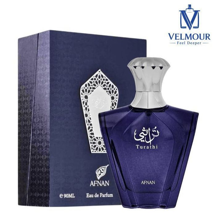 Afnan Turathi Blue 90ml (100%orginal) Dupe Bvlgari Tygar