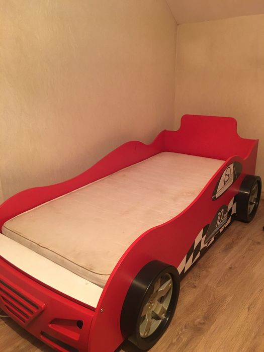 детский кровать+матрас