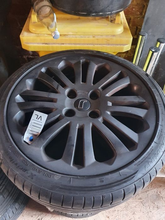 Set jante 4x114,3  + anvelope   r17