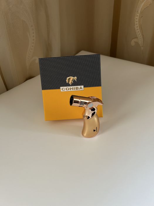 Луксозна запалка Cohiba с 4 пламъка – подаръчна кутия