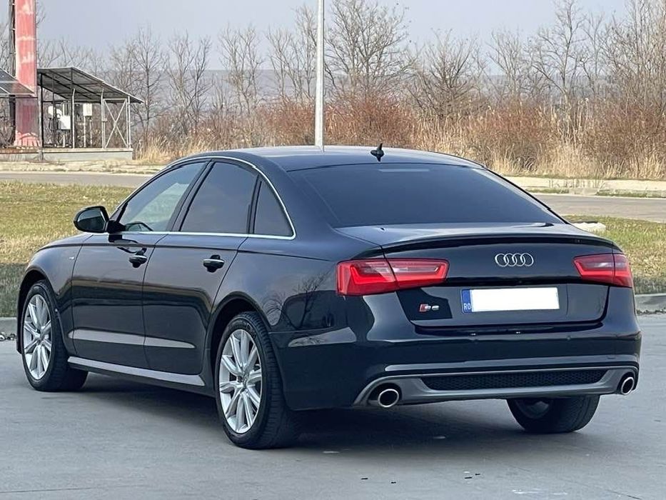 Audi A6 S line/2.0 D/190 Cp/Euro 6/ Int A8/ Răcire / Line assist / camere 360