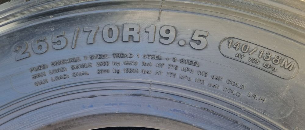 265/70 R19.5, 140/138M, LEAO. KLD200, Anvelope tractiune M+S 16PR