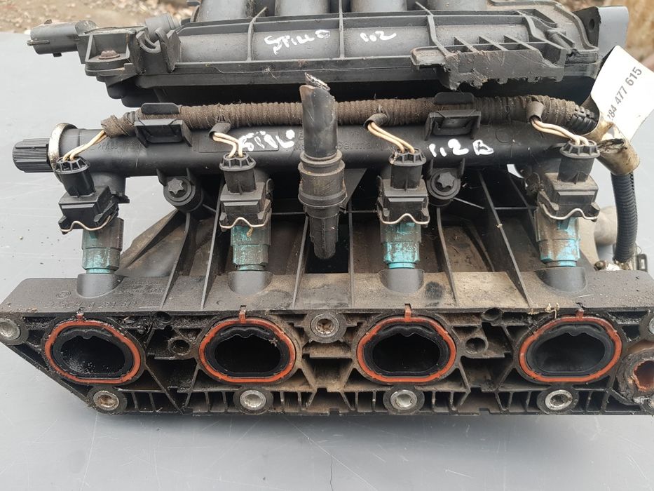 Galerie admisie, rampa injectoare fiat stilo,bobina,mot 1,2 b 2001-10