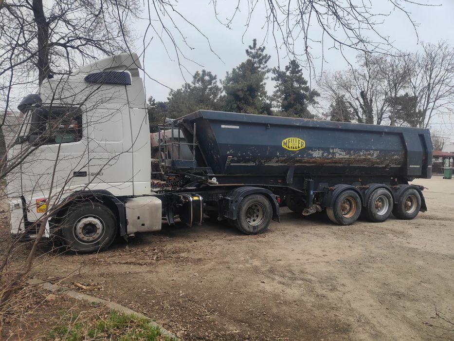 Semiremorca Meiller Kipper 24mc an 2008 bena piatra
