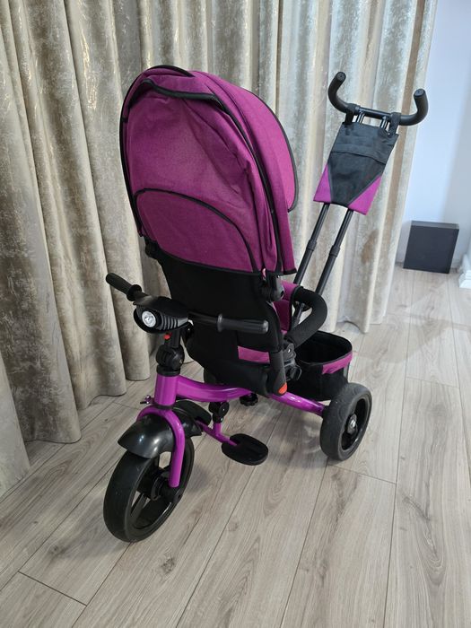 Tricicleta mov cu muzica si lumini