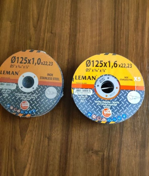 Дискове за рязане карбофлексови 125х1 и 115х1
