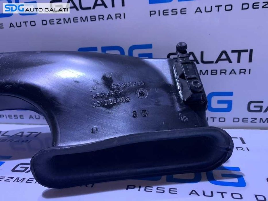 Difuzor Captare Aer Tub Tubulatura Admisie Opel Astra H 2004 - 2010 Cod 551020308
