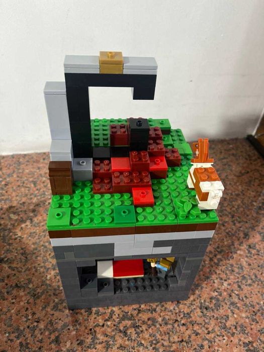 лего майнкрафт чанк самоделка