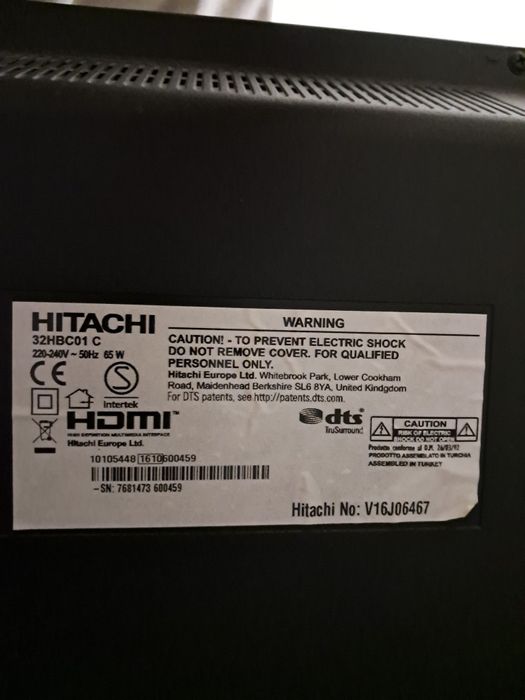 Televizor Hitachi led Hdmi