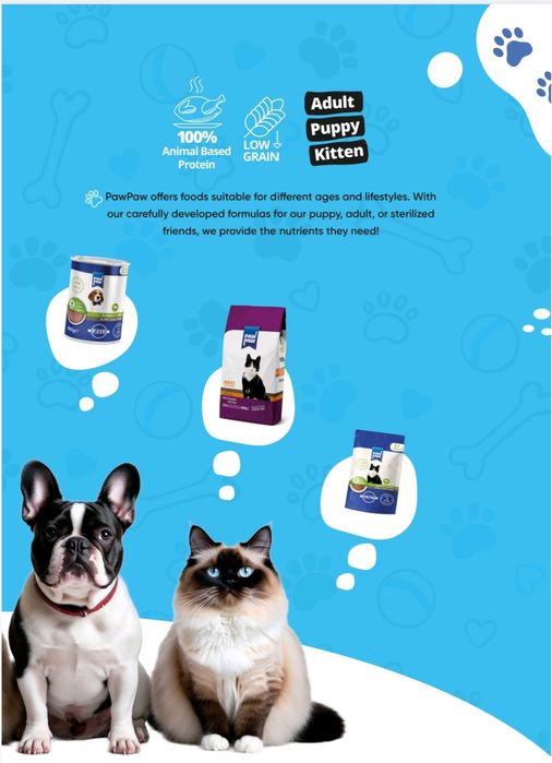 Корм для собак и кошек