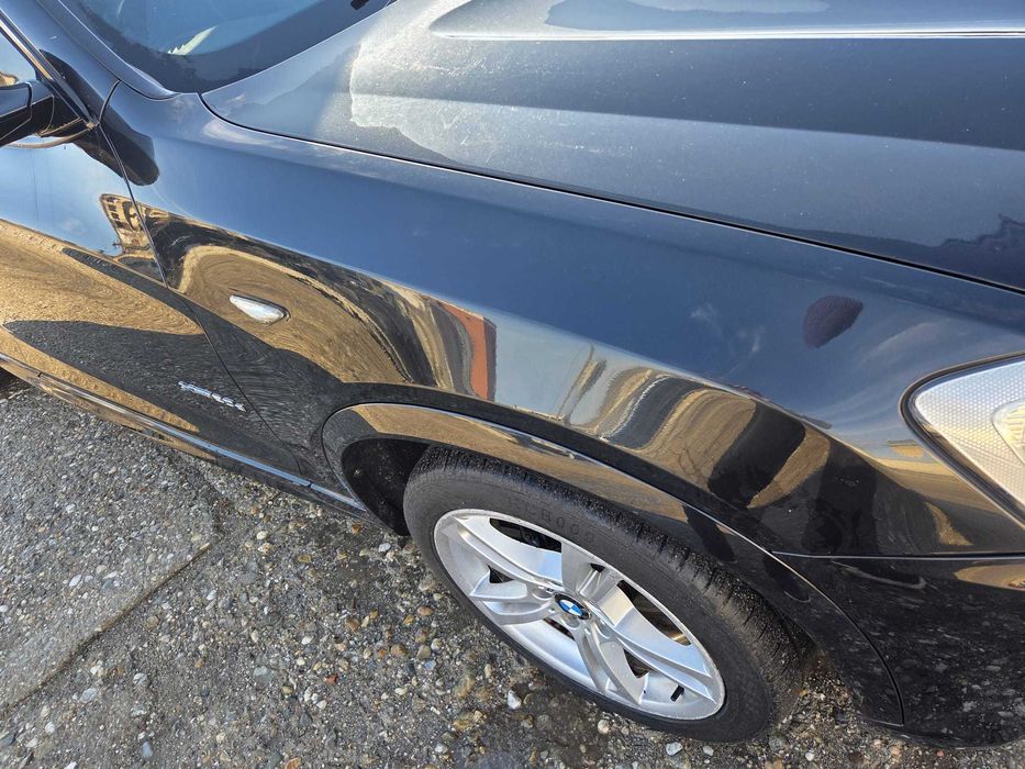 Aripa dreapta BMW X3 X4 F25 F26 Black Sapphire Metallic 475