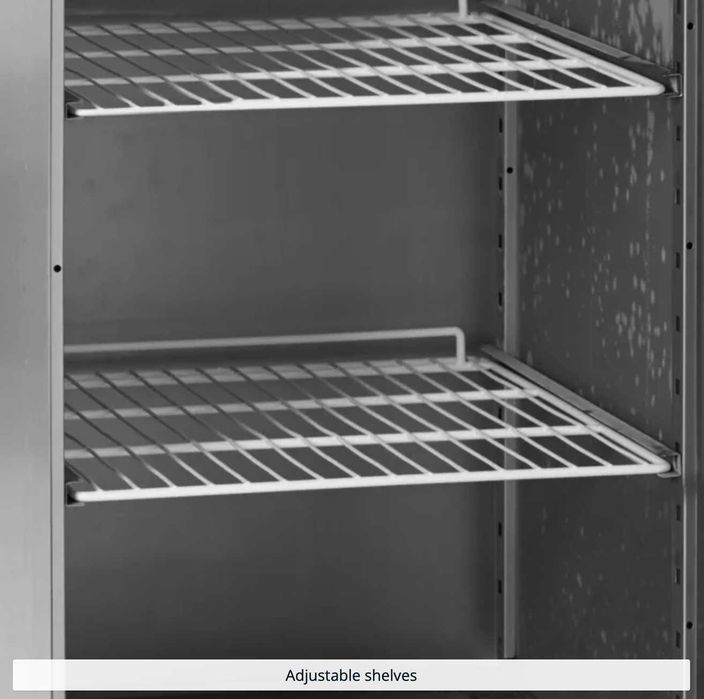 Dulap Congelare Profesional cu o usa, Inox,-14 -23C, GUF70, 68x84x207cm, NOU