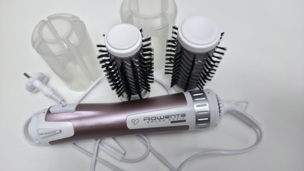 Perie rotativa Rowenta Brush Activ 1000W, invelis ceramic