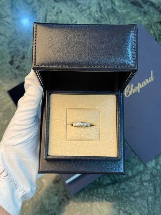 NEW Кольцо Chopard Ice Cube White gold