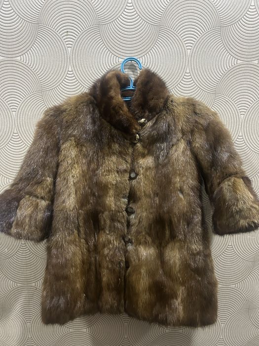 Детская норковая шуба