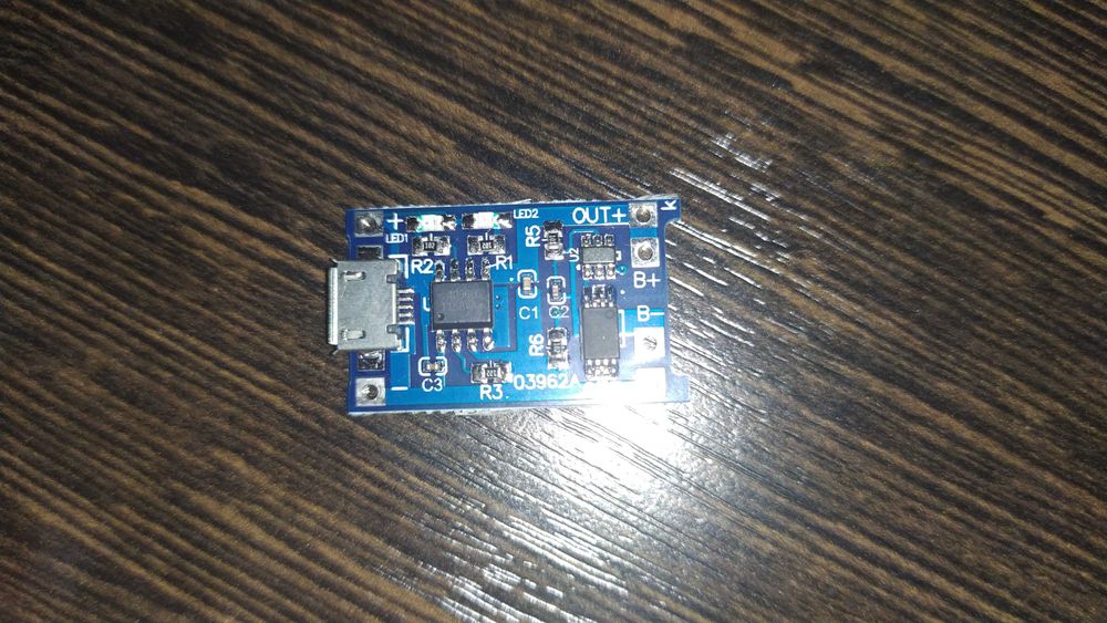 Micro USB with protect TP4056 — Модуль зарядки/Зарядное устройств