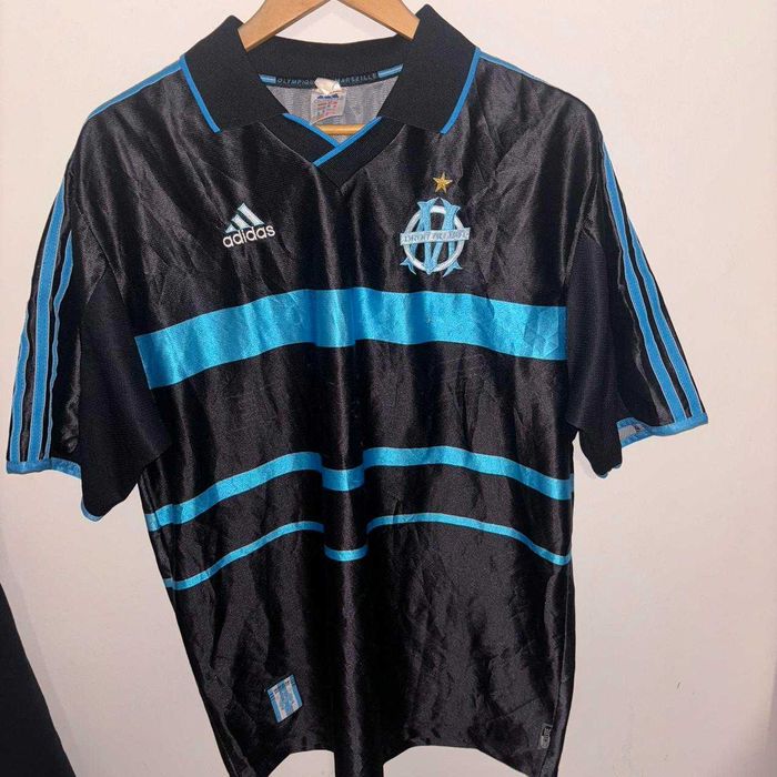 Оригинална ретро футболна тениска Olympic Marseille 99-00 third jersey