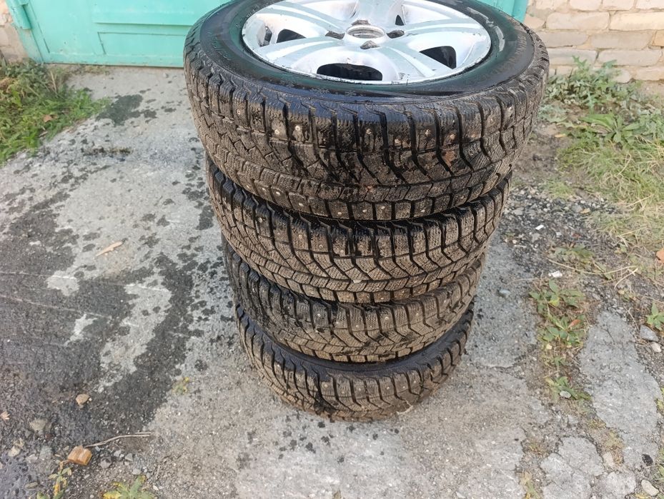 Продам колеса в сборе на ваз 4"98