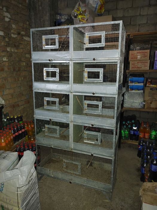 Кафас кушлар учун.