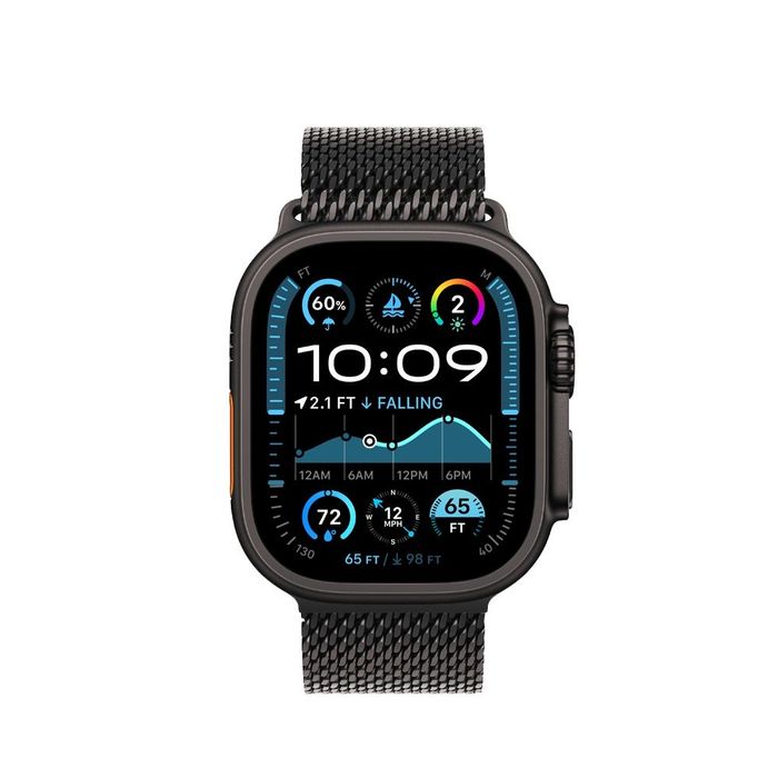 Apple Watch Ultra 3 49mm Milanese Loop Black Новый