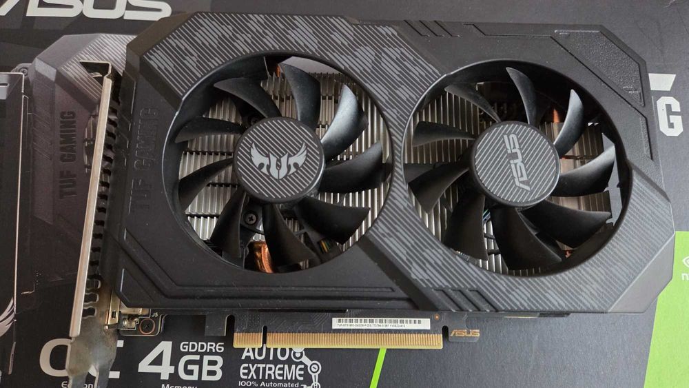 Placa video ASUS TUF Gaming GeForce GTX 1650 OC, 4GB GDDR6, 128-bit