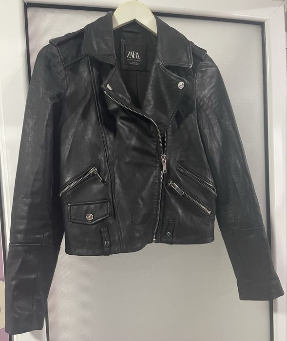 Geaca Zara dama ,piele naturala