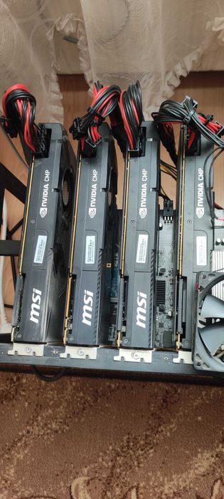 Риг 9 карти MSI 50hx