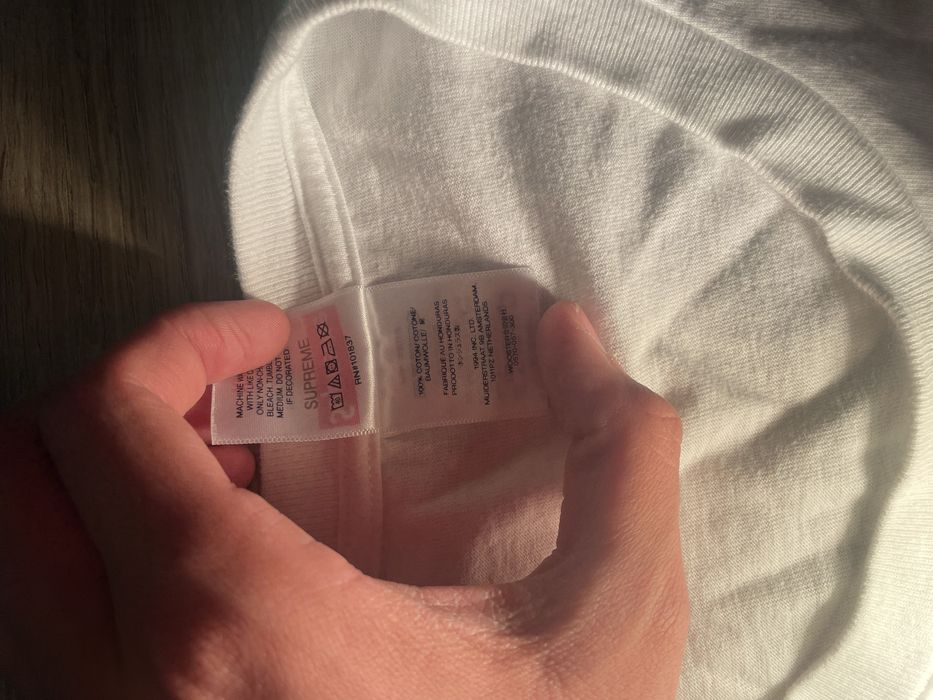 Supreme Skull Tee White