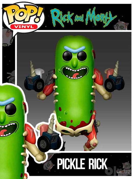 Funko POP Рик из «Рик и Морти» — протектор в подарок