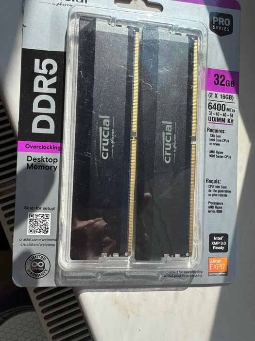 Bună ziua vând memorie RAM de 32 GB