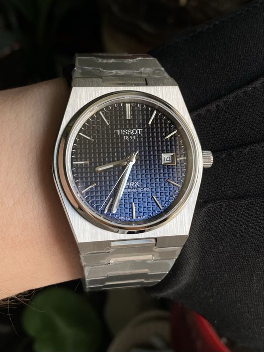 Tissot prx blue dial