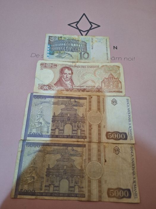 Vând bancnote vechi pentru colecționari