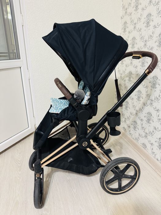 Продам коляску прогулку +люльку cybex priam lux lll
