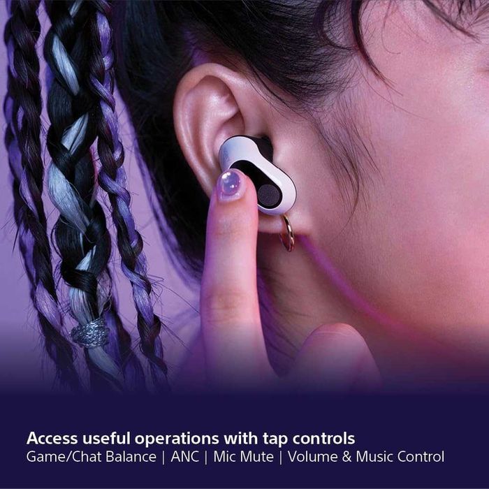 Геймърски слушалки тапи Sony INZONE Buds за PS5 и PC - 48 часа батерия