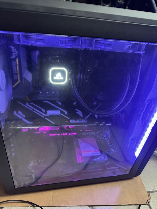 НОВ геймърски компютър i7 8х3.6ghz/32ram/8video/ssd1tb+hdd3tb