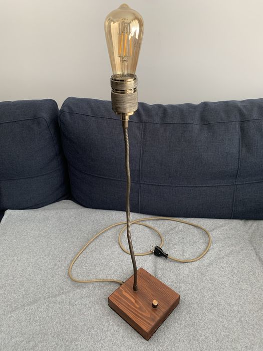 Винтидж настолна рампа с подвижно рамо, димираща