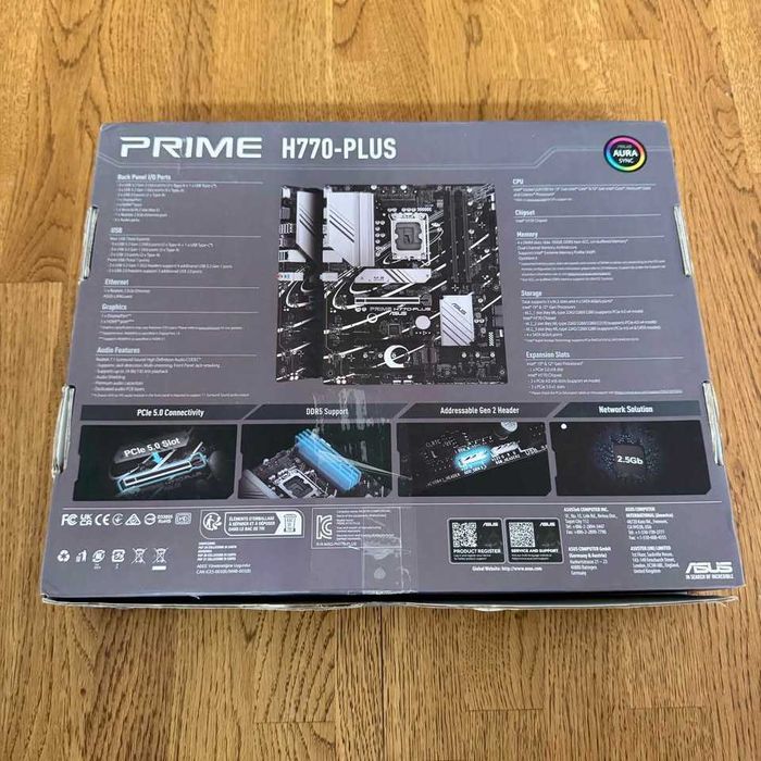 ASUS Prime H770-PLUS | LGA1700 | DDR5