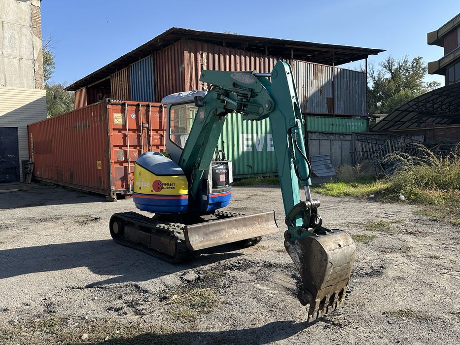 Мини экскаватор KUBOTA из Японии.