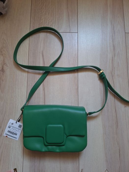 Geanta Zara verde