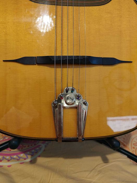Chitara jazz manouche Gitane D-500 - Grande Bouche Django Gypsy Jazz Guitar