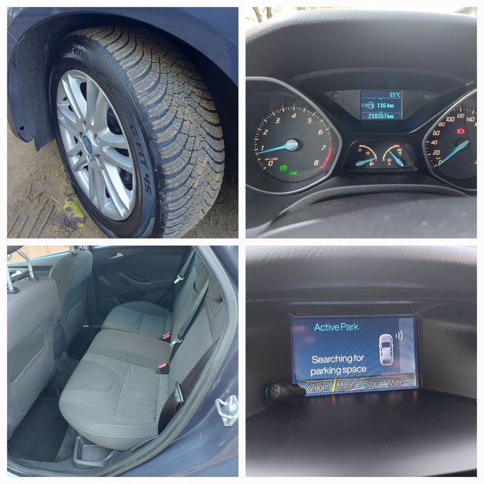 Ford Focus Titanium, 1.6 benzina, an 2012, euro 5